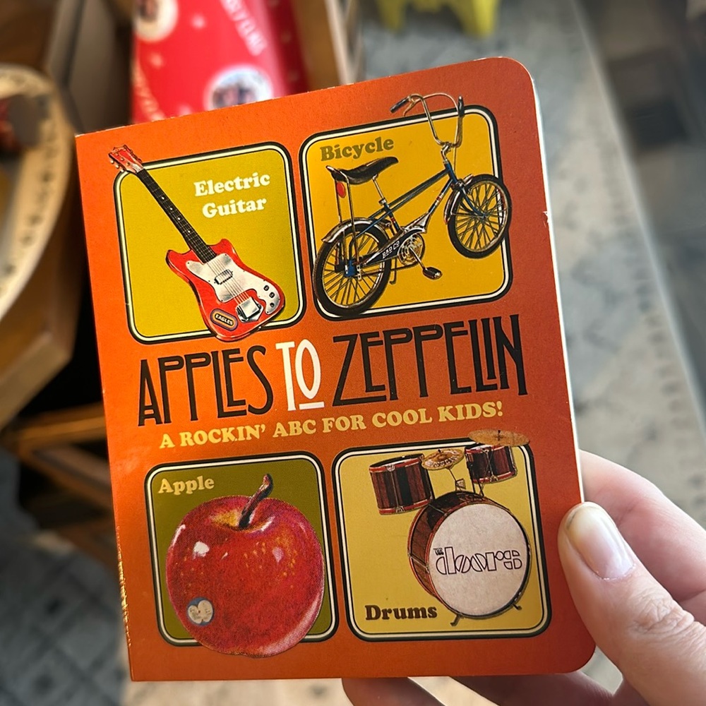 Apples to Zeppelin ABC Board Book
